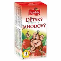 Apotheke Dětský čaj jahodový 20 sáčků