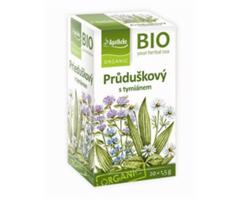 Apotheke Průduškový čaj s tymiánem BIO 20 sáčků