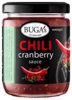 Buga´s Chilli omáčka s brusinkami sklo 170 g