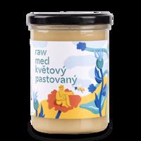 Davidova ekologická včelí farma Raw med květový pastovaný 500 g