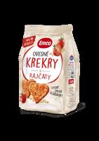 Emco Ovesné krekry s rajčaty 100 g  1403010 expirace