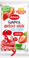 Emco Super ovocný hadík jahoda 20 g