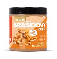 GRIZLY Arašídový krém slaný karamel premium 250 g