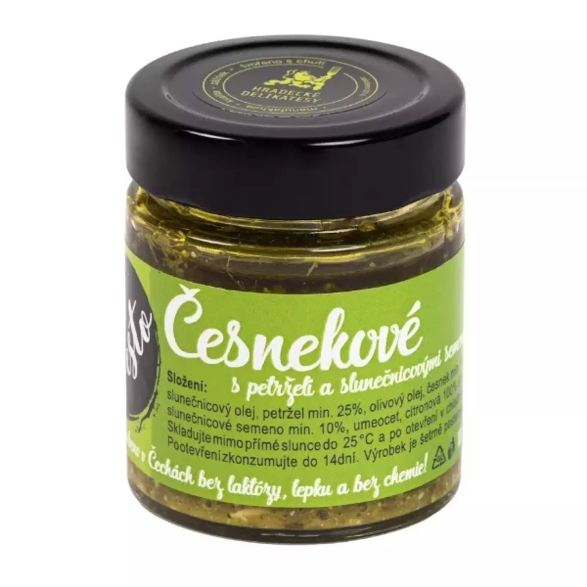 Hradecké delikatesy Česnekové pesto s petrželí 100 g