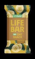 Lifefood Lifebar Oat snack banánový BIO 40 g