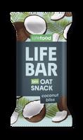 Lifefood Lifebar Oat snack kokosový BIO 40 g