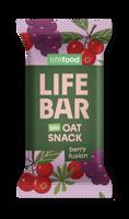 Lifefood Lifebar Oat snack ovocný BIO 40 g