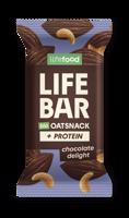 Lifefood Lifebar Oat snack protein čokoládový BIO 40 g