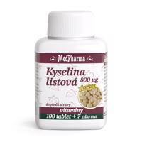 MedPharma Kyselina listová 800 µg forte 107 tablet