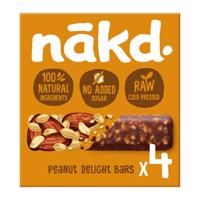 NAKD Peanut Delight  - RAW tyčinky z ovoce a arašídů 35g x 4