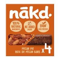 NAKD Pecan Pie - Ovocno-oříškové  RAW tyčinky s pekany  35g x 4