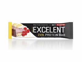 Nutrend Excelent Protein Bar 85 g - citron/tvaroh/malina s brusinkami