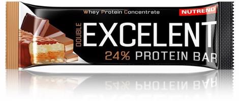 Nutrend Excelent Protein Bar 85 g - čokoláda + nugát s brusinkami