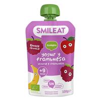 Smileat Kapsička řecký jogurt, jablko, banán, malina a rýže 9M+ BIO 100 g