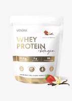 Venira Whey protein příchuť jahoda s vanilkou 1000 g