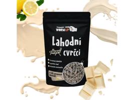 WormUP Lahodní cvrčci bílá čokoláda s citrónem 80 g